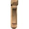 Ekena Millwork Legacy Arts and Crafts Smooth Bracket w/ Offset Brace, Western Red Cedar, 5 1/2"W x 24"D x 24"H BKT0604X24X24LEC03SWR - alternate 4